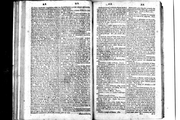 A classical dictionary; containing a copious account of all the proper names mentioned in ancient authors: with the value of coins, weights, and measures, used among the Greeks and Romans; and a chronological table. By J. Lempriere, D.D