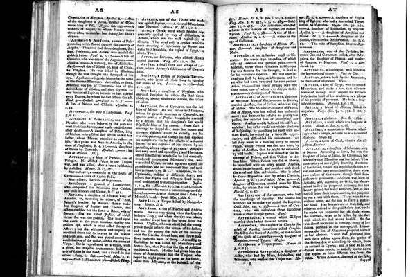A classical dictionary; containing a copious account of all the proper names mentioned in ancient authors: with the value of coins, weights, and measures, used among the Greeks and Romans; and a chronological table. By J. Lempriere, D.D