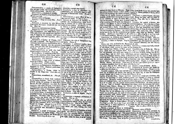 A classical dictionary; containing a copious account of all the proper names mentioned in ancient authors: with the value of coins, weights, and measures, used among the Greeks and Romans; and a chronological table. By J. Lempriere, D.D