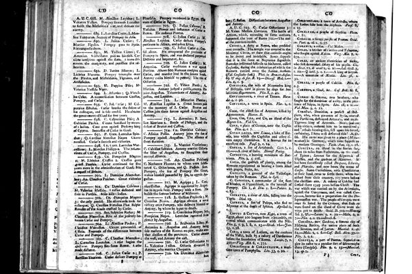 A classical dictionary; containing a copious account of all the proper names mentioned in ancient authors: with the value of coins, weights, and measures, used among the Greeks and Romans; and a chronological table. By J. Lempriere, D.D