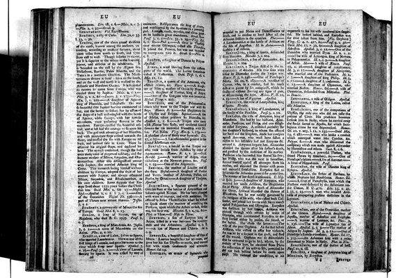 A classical dictionary; containing a copious account of all the proper names mentioned in ancient authors: with the value of coins, weights, and measures, used among the Greeks and Romans; and a chronological table. By J. Lempriere, D.D