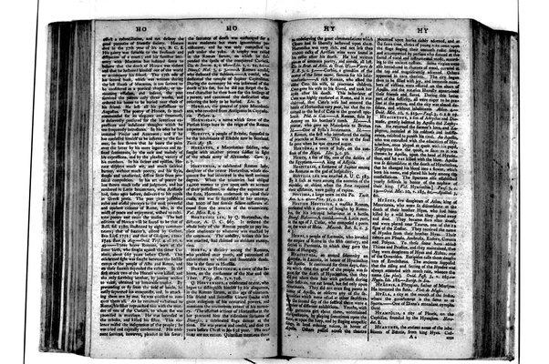 A classical dictionary; containing a copious account of all the proper names mentioned in ancient authors: with the value of coins, weights, and measures, used among the Greeks and Romans; and a chronological table. By J. Lempriere, D.D