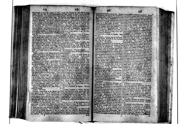 A classical dictionary; containing a copious account of all the proper names mentioned in ancient authors: with the value of coins, weights, and measures, used among the Greeks and Romans; and a chronological table. By J. Lempriere, D.D
