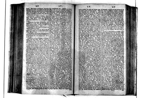 A classical dictionary; containing a copious account of all the proper names mentioned in ancient authors: with the value of coins, weights, and measures, used among the Greeks and Romans; and a chronological table. By J. Lempriere, D.D