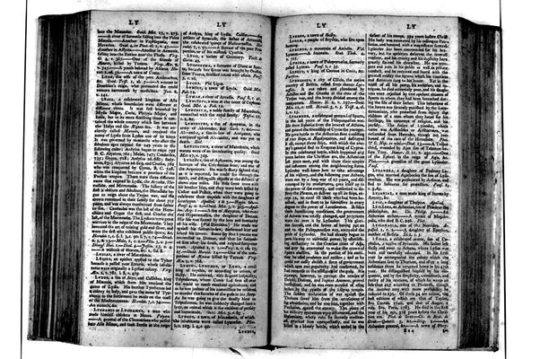 A classical dictionary; containing a copious account of all the proper names mentioned in ancient authors: with the value of coins, weights, and measures, used among the Greeks and Romans; and a chronological table. By J. Lempriere, D.D