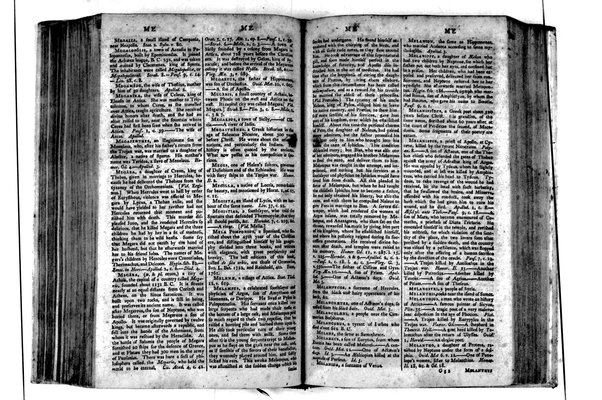 A classical dictionary; containing a copious account of all the proper names mentioned in ancient authors: with the value of coins, weights, and measures, used among the Greeks and Romans; and a chronological table. By J. Lempriere, D.D