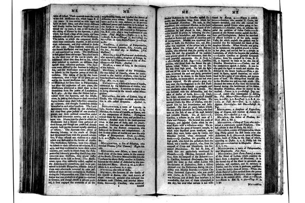 A classical dictionary; containing a copious account of all the proper names mentioned in ancient authors: with the value of coins, weights, and measures, used among the Greeks and Romans; and a chronological table. By J. Lempriere, D.D