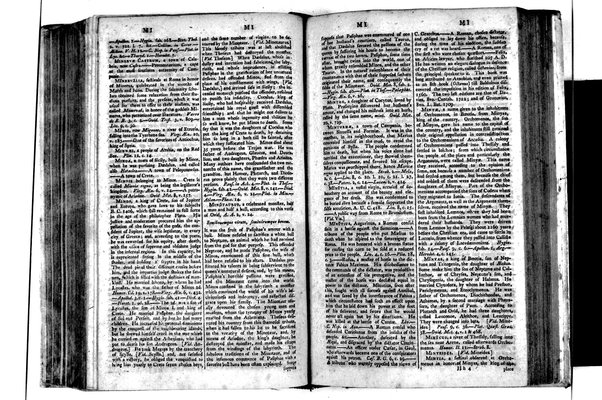 A classical dictionary; containing a copious account of all the proper names mentioned in ancient authors: with the value of coins, weights, and measures, used among the Greeks and Romans; and a chronological table. By J. Lempriere, D.D