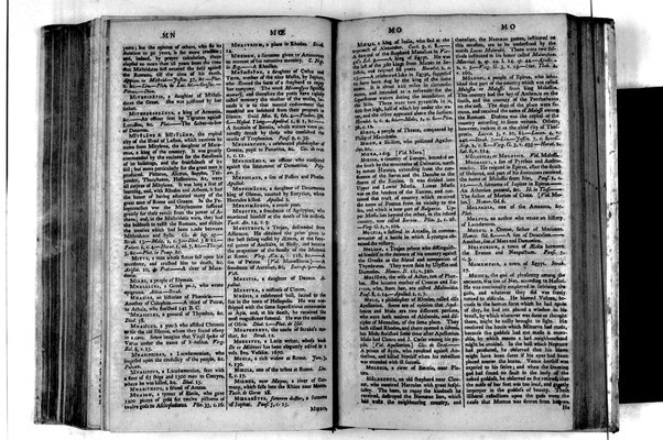 A classical dictionary; containing a copious account of all the proper names mentioned in ancient authors: with the value of coins, weights, and measures, used among the Greeks and Romans; and a chronological table. By J. Lempriere, D.D