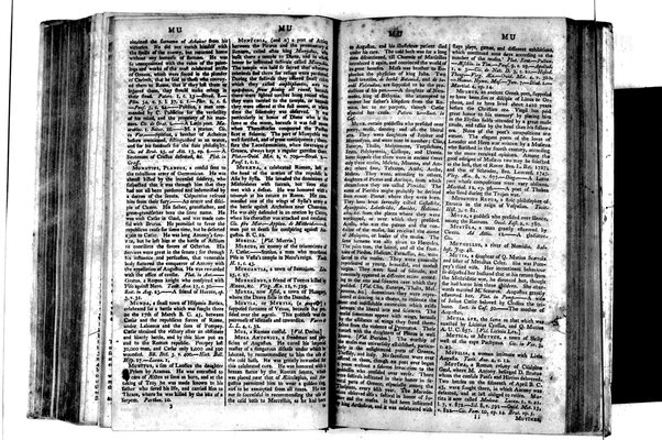 A classical dictionary; containing a copious account of all the proper names mentioned in ancient authors: with the value of coins, weights, and measures, used among the Greeks and Romans; and a chronological table. By J. Lempriere, D.D