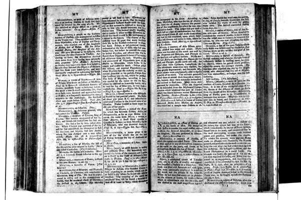 A classical dictionary; containing a copious account of all the proper names mentioned in ancient authors: with the value of coins, weights, and measures, used among the Greeks and Romans; and a chronological table. By J. Lempriere, D.D