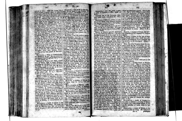 A classical dictionary; containing a copious account of all the proper names mentioned in ancient authors: with the value of coins, weights, and measures, used among the Greeks and Romans; and a chronological table. By J. Lempriere, D.D