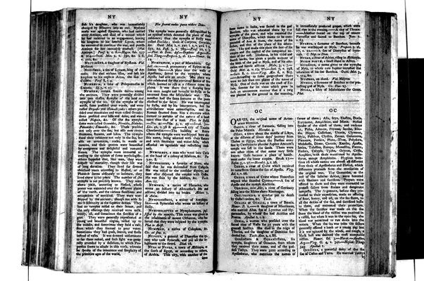 A classical dictionary; containing a copious account of all the proper names mentioned in ancient authors: with the value of coins, weights, and measures, used among the Greeks and Romans; and a chronological table. By J. Lempriere, D.D