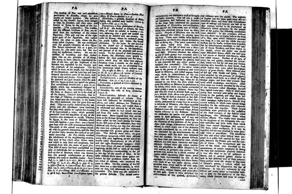 A classical dictionary; containing a copious account of all the proper names mentioned in ancient authors: with the value of coins, weights, and measures, used among the Greeks and Romans; and a chronological table. By J. Lempriere, D.D