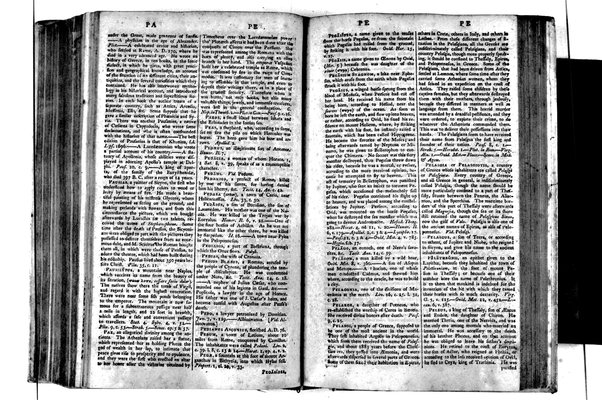 A classical dictionary; containing a copious account of all the proper names mentioned in ancient authors: with the value of coins, weights, and measures, used among the Greeks and Romans; and a chronological table. By J. Lempriere, D.D