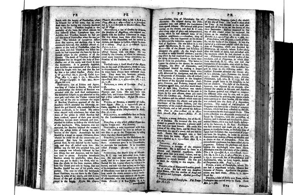 A classical dictionary; containing a copious account of all the proper names mentioned in ancient authors: with the value of coins, weights, and measures, used among the Greeks and Romans; and a chronological table. By J. Lempriere, D.D
