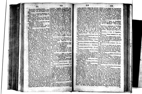 A classical dictionary; containing a copious account of all the proper names mentioned in ancient authors: with the value of coins, weights, and measures, used among the Greeks and Romans; and a chronological table. By J. Lempriere, D.D