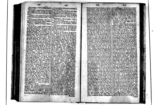 A classical dictionary; containing a copious account of all the proper names mentioned in ancient authors: with the value of coins, weights, and measures, used among the Greeks and Romans; and a chronological table. By J. Lempriere, D.D