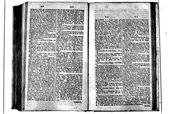 A classical dictionary; containing a copious account of all the proper names mentioned in ancient authors: with the value of coins, weights, and measures, used among the Greeks and Romans; and a chronological table. By J. Lempriere, D.D