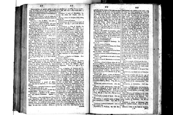 A classical dictionary; containing a copious account of all the proper names mentioned in ancient authors: with the value of coins, weights, and measures, used among the Greeks and Romans; and a chronological table. By J. Lempriere, D.D