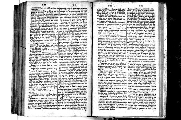 A classical dictionary; containing a copious account of all the proper names mentioned in ancient authors: with the value of coins, weights, and measures, used among the Greeks and Romans; and a chronological table. By J. Lempriere, D.D