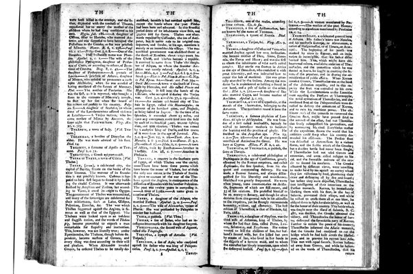A classical dictionary; containing a copious account of all the proper names mentioned in ancient authors: with the value of coins, weights, and measures, used among the Greeks and Romans; and a chronological table. By J. Lempriere, D.D