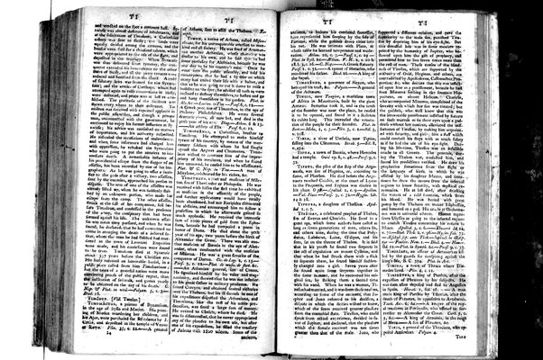 A classical dictionary; containing a copious account of all the proper names mentioned in ancient authors: with the value of coins, weights, and measures, used among the Greeks and Romans; and a chronological table. By J. Lempriere, D.D