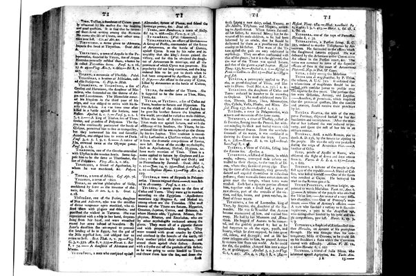 A classical dictionary; containing a copious account of all the proper names mentioned in ancient authors: with the value of coins, weights, and measures, used among the Greeks and Romans; and a chronological table. By J. Lempriere, D.D