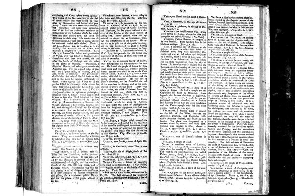 A classical dictionary; containing a copious account of all the proper names mentioned in ancient authors: with the value of coins, weights, and measures, used among the Greeks and Romans; and a chronological table. By J. Lempriere, D.D