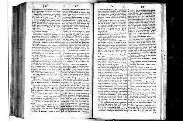 A classical dictionary; containing a copious account of all the proper names mentioned in ancient authors: with the value of coins, weights, and measures, used among the Greeks and Romans; and a chronological table. By J. Lempriere, D.D