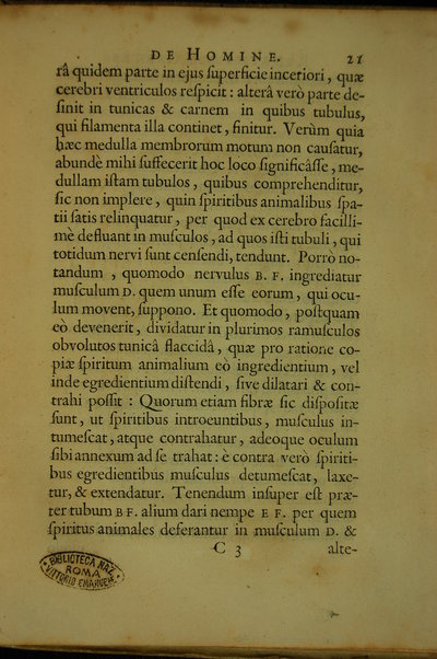 De homine figuris, et Latinitate donatus a Florentio Schuyl, ... / Renatus Des Cartes