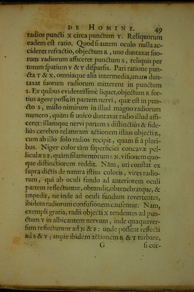 De homine figuris, et Latinitate donatus a Florentio Schuyl, ... / Renatus Des Cartes