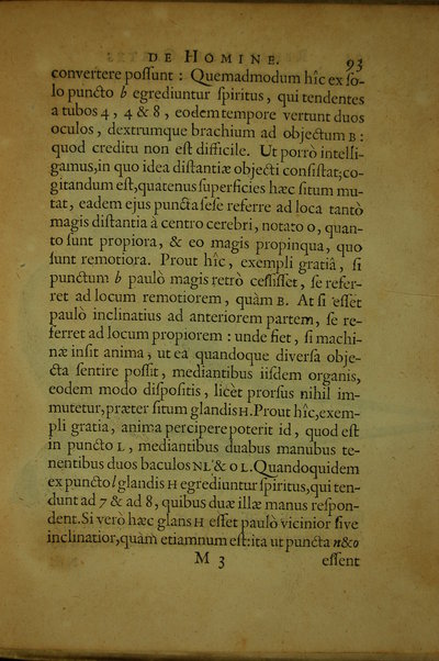 De homine figuris, et Latinitate donatus a Florentio Schuyl, ... / Renatus Des Cartes