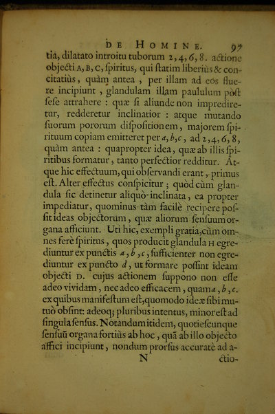 De homine figuris, et Latinitate donatus a Florentio Schuyl, ... / Renatus Des Cartes