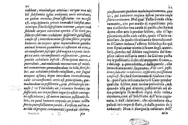 Delle cagioni delle febbri maligne della Sicilia negli anni 1647 e 1648. Discorso di Gio. Alfonso Borrelli ... Diuiso in tre parti, con vna appendice della natura della febbre in comune. Et in fine si tratta della digestione de' cibi con nuouo metodo