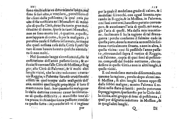 Delle cagioni delle febbri maligne della Sicilia negli anni 1647 e 1648. Discorso di Gio. Alfonso Borrelli ... Diuiso in tre parti, con vna appendice della natura della febbre in comune. Et in fine si tratta della digestione de' cibi con nuouo metodo