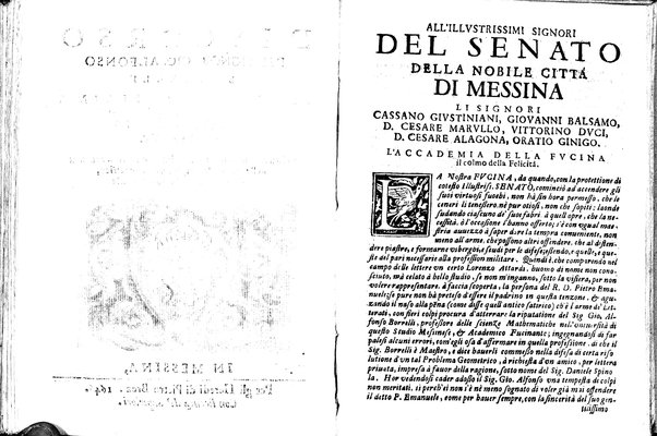 Delle cagioni delle febbri maligne della Sicilia negli anni 1647 e 1648. Discorso di Gio. Alfonso Borrelli ... Diuiso in tre parti, con vna appendice della natura della febbre in comune. Et in fine si tratta della digestione de' cibi con nuouo metodo