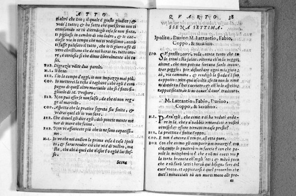 I Fabii comedia di Lotto Del Mazza calzaiuolo fiorentino. Recitata in Firenze l'anno 1567. nel Palazzo ducale doppo 'l battesimo della illustrissima S. Leonora primogenita del illustriss. S. principe di Firenze e di Siena, & della serenissima principessa la regina Giouanna d'Austria sua degnissima consorte