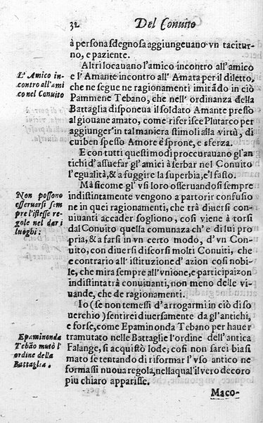 Il conuito ouero Discorsi di quelle materie che al conuito s'appartengono. Del sig. Ottauiano Rabasco. Nelle Accademie de gl'Incitati in Roma e de Gelati in Bologna detto l'Assicurato. Doue s'hanno strettamente, con ordine diligente la diffinitione l'origine, la materia, il luogo, il tempo, l'apparato, i ministri, le feste, i giuochi, i ragionamenti, le circostanze, gl'effetti, le deità, & imaginati numi tutelari de' conuiti ... E con un discorso, a qual parte della filosofia si subordini il conuito. ...