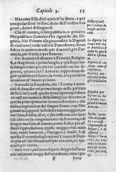 Il conuito ouero Discorsi di quelle materie che al conuito s'appartengono. Del sig. Ottauiano Rabasco. Nelle Accademie de gl'Incitati in Roma e de Gelati in Bologna detto l'Assicurato. Doue s'hanno strettamente, con ordine diligente la diffinitione l'origine, la materia, il luogo, il tempo, l'apparato, i ministri, le feste, i giuochi, i ragionamenti, le circostanze, gl'effetti, le deità, & imaginati numi tutelari de' conuiti ... E con un discorso, a qual parte della filosofia si subordini il conuito. ...