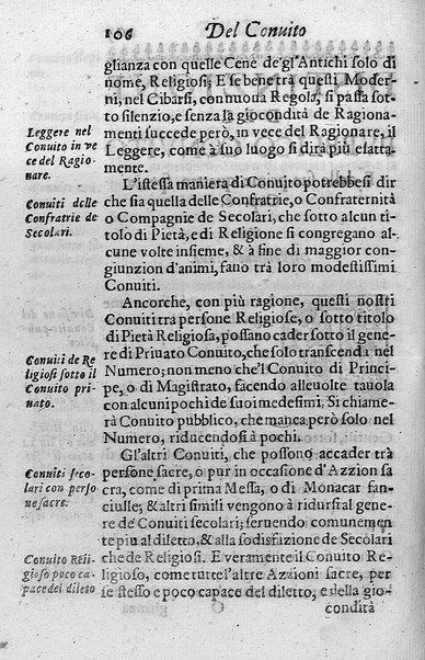 Il conuito ouero Discorsi di quelle materie che al conuito s'appartengono. Del sig. Ottauiano Rabasco. Nelle Accademie de gl'Incitati in Roma e de Gelati in Bologna detto l'Assicurato. Doue s'hanno strettamente, con ordine diligente la diffinitione l'origine, la materia, il luogo, il tempo, l'apparato, i ministri, le feste, i giuochi, i ragionamenti, le circostanze, gl'effetti, le deità, & imaginati numi tutelari de' conuiti ... E con un discorso, a qual parte della filosofia si subordini il conuito. ...