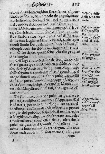 Il conuito ouero Discorsi di quelle materie che al conuito s'appartengono. Del sig. Ottauiano Rabasco. Nelle Accademie de gl'Incitati in Roma e de Gelati in Bologna detto l'Assicurato. Doue s'hanno strettamente, con ordine diligente la diffinitione l'origine, la materia, il luogo, il tempo, l'apparato, i ministri, le feste, i giuochi, i ragionamenti, le circostanze, gl'effetti, le deità, & imaginati numi tutelari de' conuiti ... E con un discorso, a qual parte della filosofia si subordini il conuito. ...