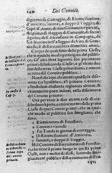 Il conuito ouero Discorsi di quelle materie che al conuito s'appartengono. Del sig. Ottauiano Rabasco. Nelle Accademie de gl'Incitati in Roma e de Gelati in Bologna detto l'Assicurato. Doue s'hanno strettamente, con ordine diligente la diffinitione l'origine, la materia, il luogo, il tempo, l'apparato, i ministri, le feste, i giuochi, i ragionamenti, le circostanze, gl'effetti, le deità, & imaginati numi tutelari de' conuiti ... E con un discorso, a qual parte della filosofia si subordini il conuito. ...