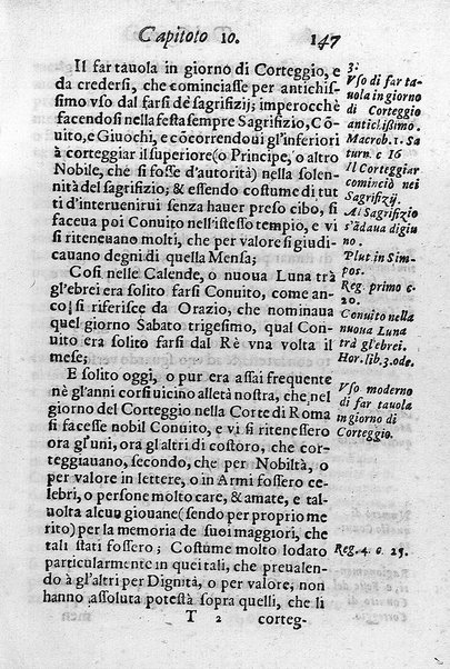 Il conuito ouero Discorsi di quelle materie che al conuito s'appartengono. Del sig. Ottauiano Rabasco. Nelle Accademie de gl'Incitati in Roma e de Gelati in Bologna detto l'Assicurato. Doue s'hanno strettamente, con ordine diligente la diffinitione l'origine, la materia, il luogo, il tempo, l'apparato, i ministri, le feste, i giuochi, i ragionamenti, le circostanze, gl'effetti, le deità, & imaginati numi tutelari de' conuiti ... E con un discorso, a qual parte della filosofia si subordini il conuito. ...