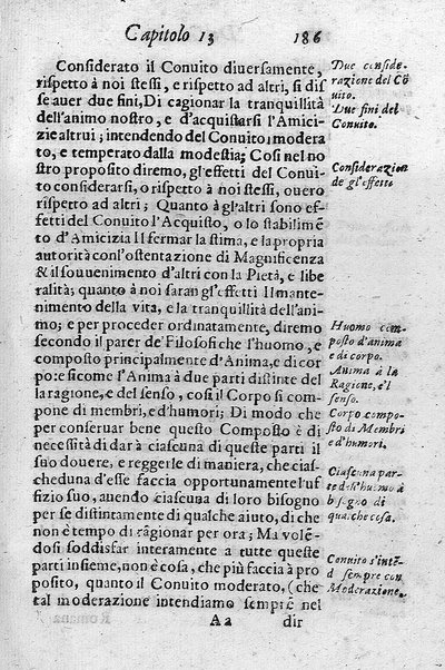 Il conuito ouero Discorsi di quelle materie che al conuito s'appartengono. Del sig. Ottauiano Rabasco. Nelle Accademie de gl'Incitati in Roma e de Gelati in Bologna detto l'Assicurato. Doue s'hanno strettamente, con ordine diligente la diffinitione l'origine, la materia, il luogo, il tempo, l'apparato, i ministri, le feste, i giuochi, i ragionamenti, le circostanze, gl'effetti, le deità, & imaginati numi tutelari de' conuiti ... E con un discorso, a qual parte della filosofia si subordini il conuito. ...