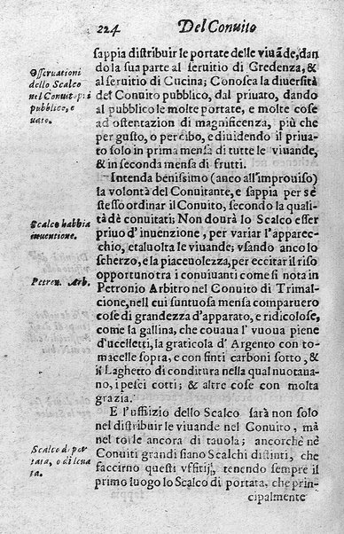 Il conuito ouero Discorsi di quelle materie che al conuito s'appartengono. Del sig. Ottauiano Rabasco. Nelle Accademie de gl'Incitati in Roma e de Gelati in Bologna detto l'Assicurato. Doue s'hanno strettamente, con ordine diligente la diffinitione l'origine, la materia, il luogo, il tempo, l'apparato, i ministri, le feste, i giuochi, i ragionamenti, le circostanze, gl'effetti, le deità, & imaginati numi tutelari de' conuiti ... E con un discorso, a qual parte della filosofia si subordini il conuito. ...