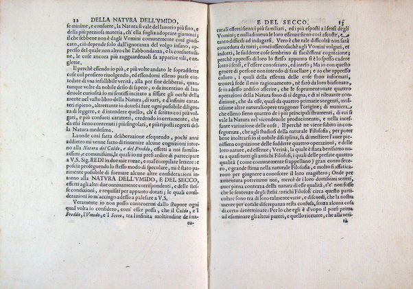 Della natura dell'vmido, e del secco, lettera all'illustrissimo sig. Francesco Redi scritta da Giuseppe Del Papa da Empoli ...