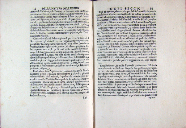 Della natura dell'vmido, e del secco, lettera all'illustrissimo sig. Francesco Redi scritta da Giuseppe Del Papa da Empoli ...