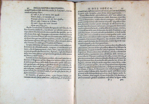 Della natura dell'vmido, e del secco, lettera all'illustrissimo sig. Francesco Redi scritta da Giuseppe Del Papa da Empoli ...