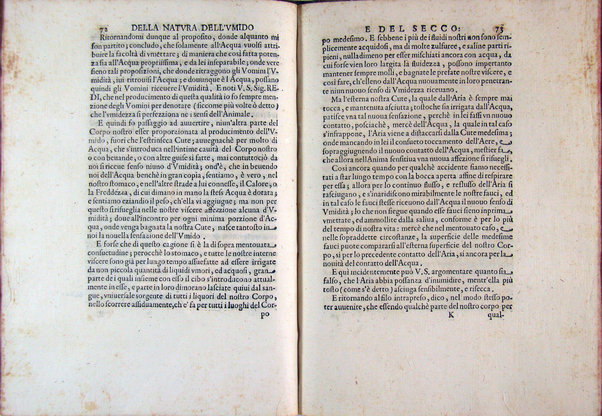 Della natura dell'vmido, e del secco, lettera all'illustrissimo sig. Francesco Redi scritta da Giuseppe Del Papa da Empoli ...